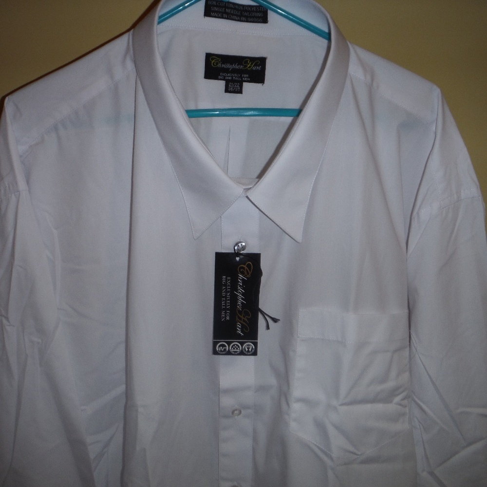 CHRISTOPHER HART 21/22 36/37 BIG AND TALL MENS